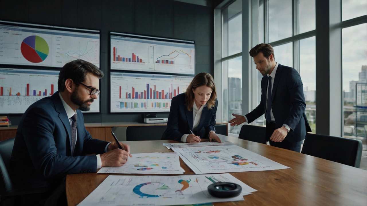 Financial audit illustration